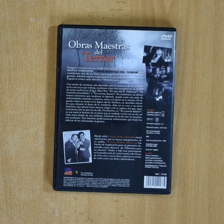 OBRAS MAESTRAS DEL TERROR - DVD