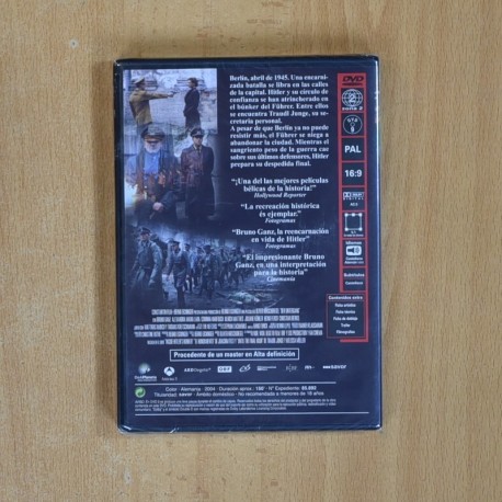 EL HUNDIMIENTO - DVD