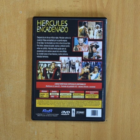 HERCULES ENCADENADO - DVD