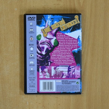 QUE SUCEDIO ENTONCES - DVD