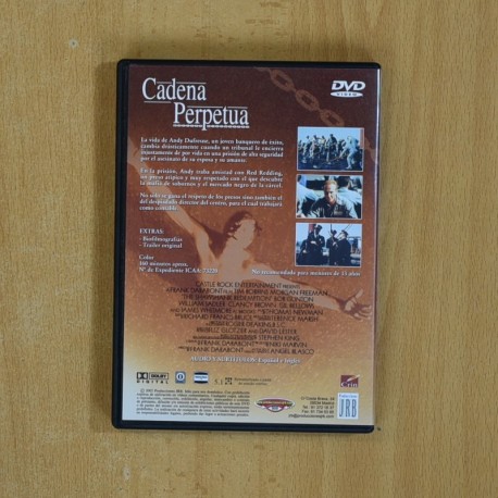 CADENA PERPETUA - DVD