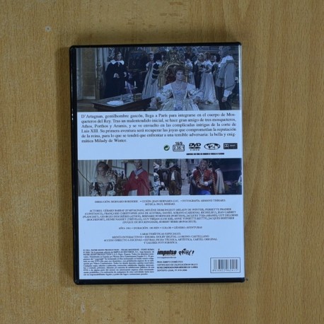 LOS 3 MOSQUETEROS - DVD