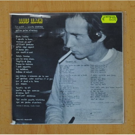 LLUIS LLACH - UNA LL-LUSIO / RESPONT-ME PREST - SINGLE