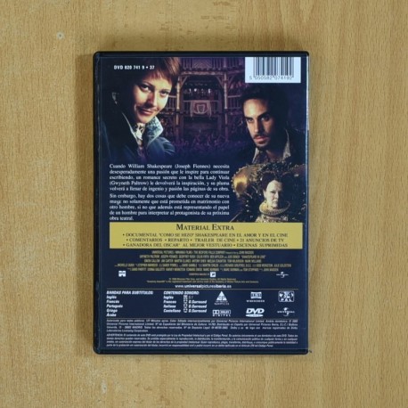 SHAKESPEARE IN LOVE - DVD