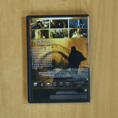 EL MERCADER DE VENECIA - DVD