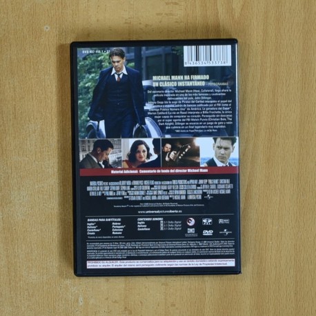 ENEMIGOS PUBLICOS - DVD