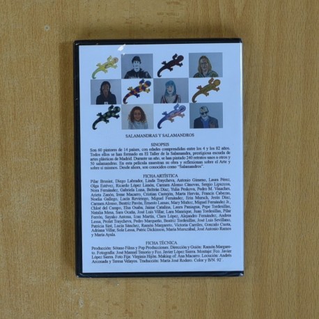 SALAMANDRAS Y SALAMANDROS - DVD