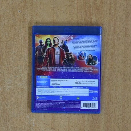GUARDIANES DE LA GALAXIA VOL 2 - BLURAY