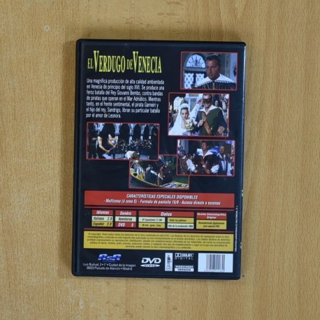 EL VERDUGO DE VENECIA - DVD
