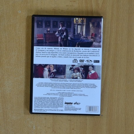 LA VENGANZA DE MILADY - DVD