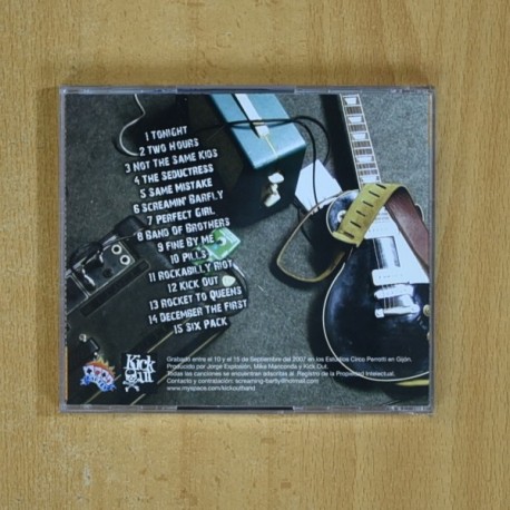 KICK OUT - NOT THE SAME KIDS - CD