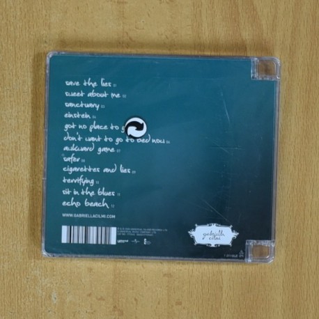 GABRIELLA CILMI - LESSONS TO BE LEARNED - CD