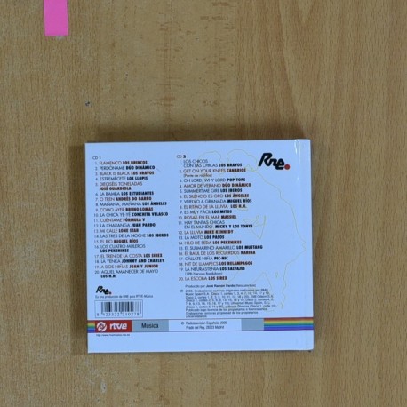 VARIOS - UNA HISTORIA DEL POP Y EL ROCK EN ESPAÃA - 2 CD