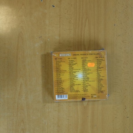 VARIOS - WOODSONGS SINGERS PICKERS & STORYTELLERS - 4 CD