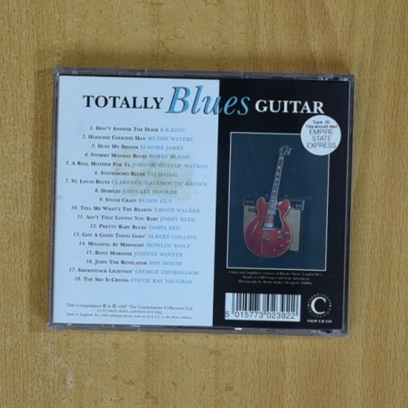 VARIOS - TOTALLY BLUES GUITAR - CD