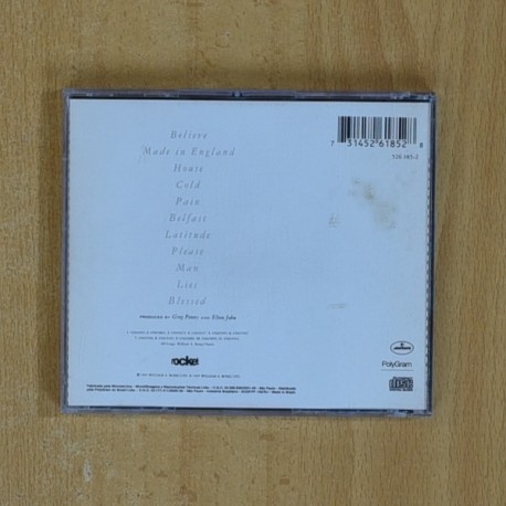 ELTON JOHN - MADE IN ENGLAND - CD