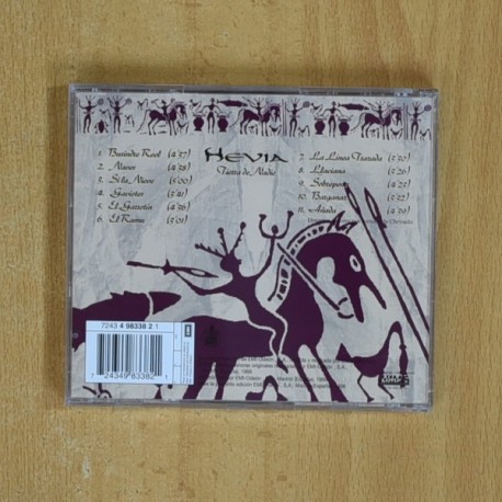 HEVIA - TIERRA DE NADIE - CD