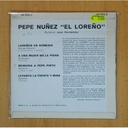 PEPE NUÃEZ EL LOREÃO - LOREÃOS EN ROMERIA + 3 - EP