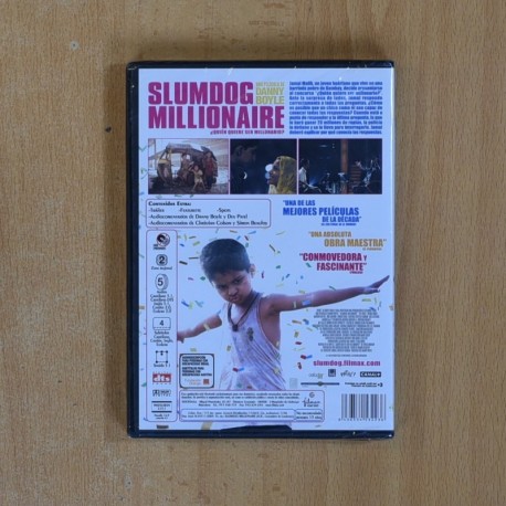SLUMDOG MILLIOAIRE - DVD
