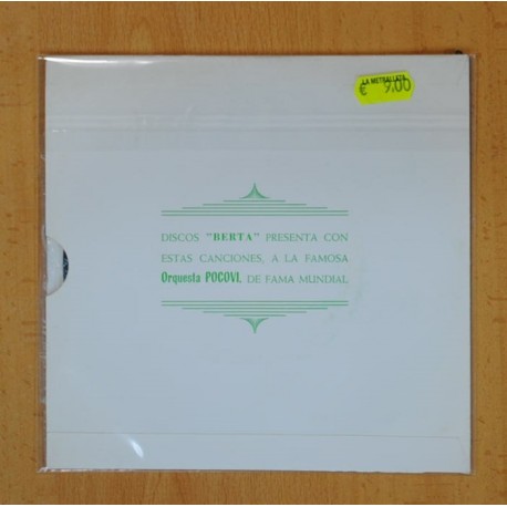 ORQUESTA POCOVI - CAMPEON DE TWIST + 3 - EP