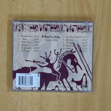 HEVIA - TIERRA DE NADIE - CD
