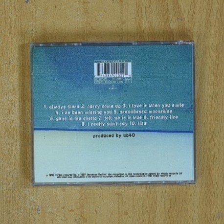 UB 40 - GUNS IN THE GUETTO - CD