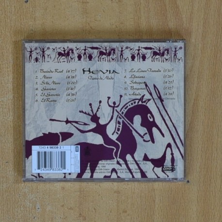 HEVIA - TIERRA DE NADIE - CD