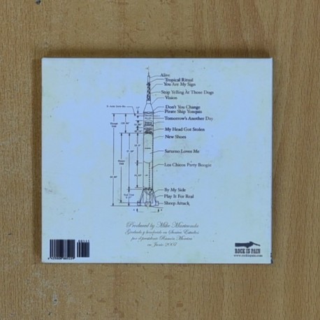 LOS CHICOS - LAUNCHING ROCKETS - CD