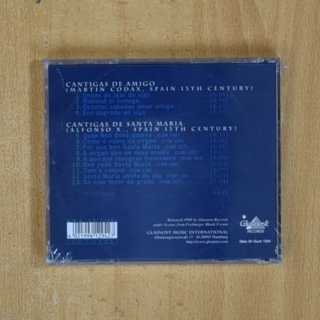 FREIBURGER SPIELLEYT - WAVES OF VIGO - CD