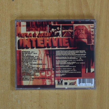 TEFLA & JALEEL - INTERVIEW - CD