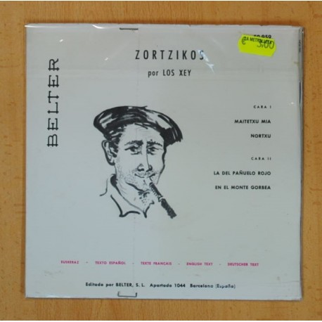 LOS XEY ZORTZIKOS - MAITETXU MIA + 3 - EP