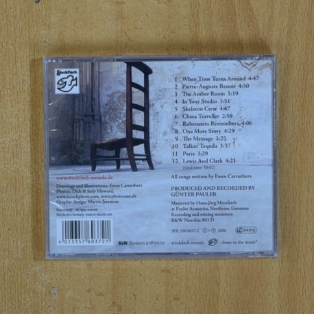 EWEN CARRUTHERS - WHEN TIME TURNS AROUND - CD