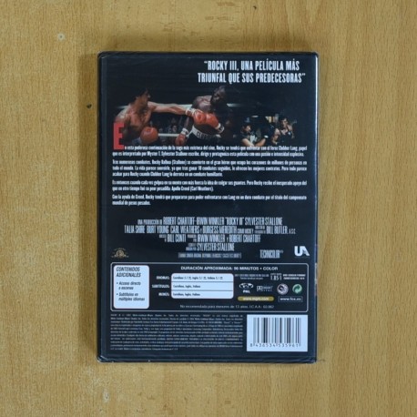 ROCKY III - DVD