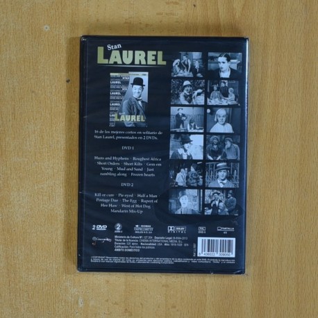 STAN LAUREL LO MEJOR DE SU OBRA EN SOLITARIO - DVD