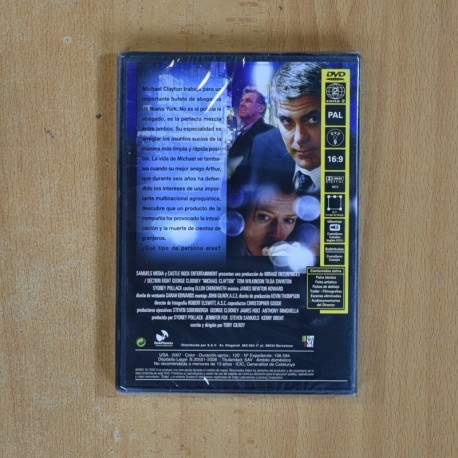 MICHAEL CLAYTON - DVD