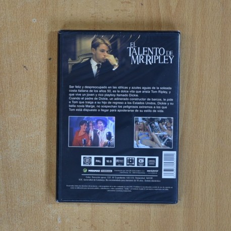 EL TALENTO DE MR RIPLEY - DVD