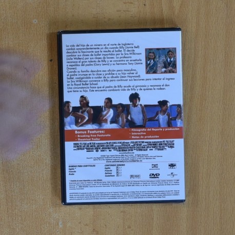 BILLY ELLIOT - DVD