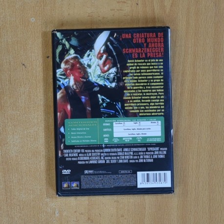 DEPREDADOR - DVD