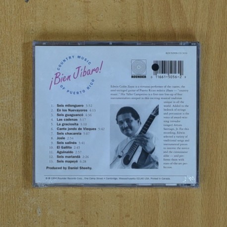 EDWIN COLON ZAYAS Y SU TALLER CAMPESINO - BIEN JIBARO - CD