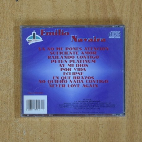 EMILIO NAVAIRA - SOUTHERN EXPOSURE - CD