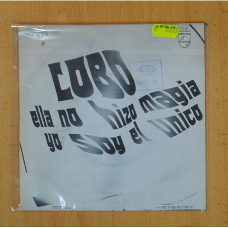 COBO - ELLA NO HIZO MAGIA / YO SOY EL UNICO - SINGLE