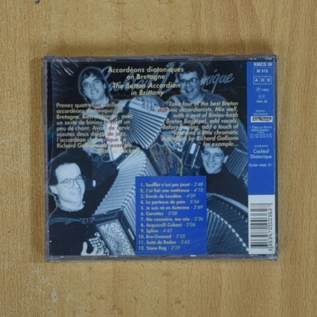 VARIOS - COCKTAIL DIATONIQUE - CD