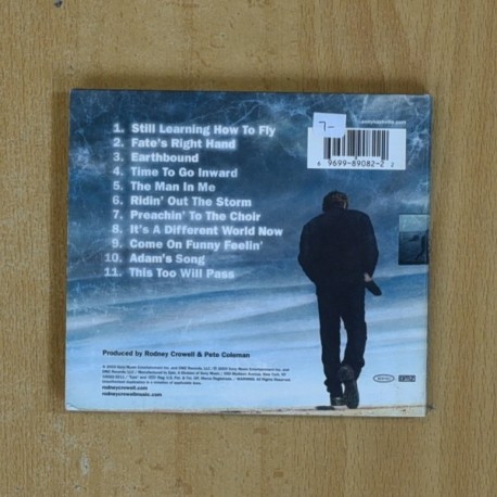 RODNEY CROWELL - FATES RIGHT HAND - CD