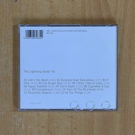 THE LIGHTNING SEEDS - TILT - CD