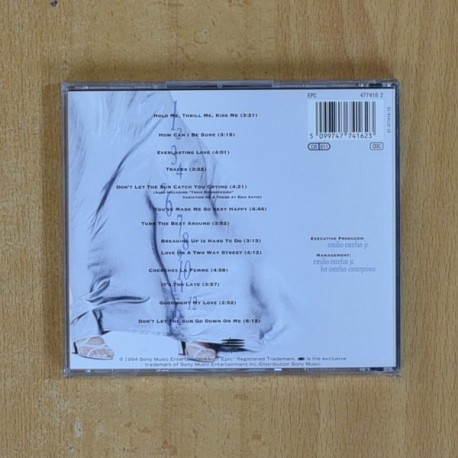 GLORIA ESTEFAN - HOLD ME THRILL ME KISS ME - CD