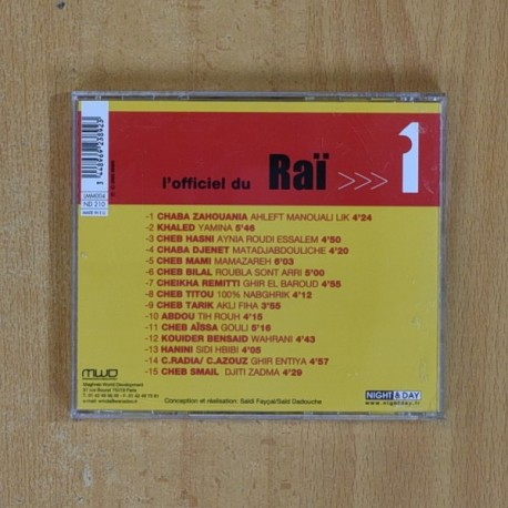 VARIOS - ALGERIE - CD