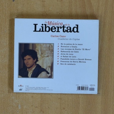 CARLOS CANO - CUADERNO DE COPLAS - CD