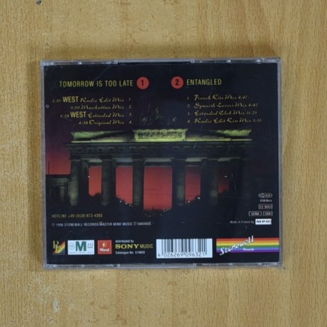 PRIMITIVE FIRE - TOMORROW IS TOO LATE - CD
