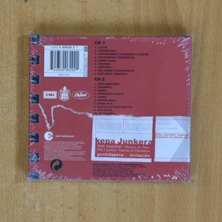 KEPA JUNKERA - KEPA JUNKERA - CD