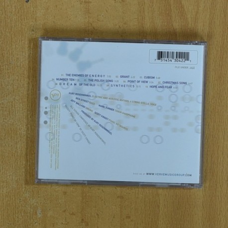 KURT ROSENWINKEL - THE ENEMIES OF ENERGY - CD